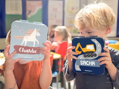 Pack Duo Lunch Box Enfant Personnalisée