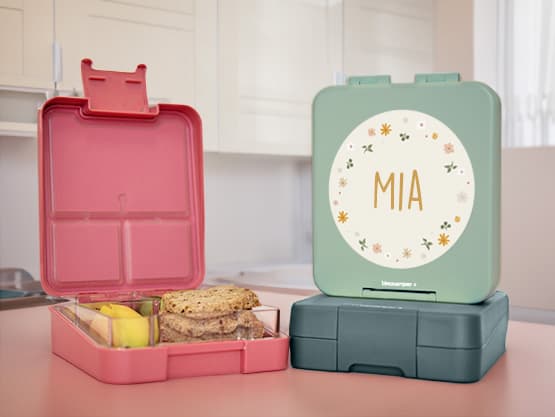 Boîte à Goûter Personnalisée Tendance