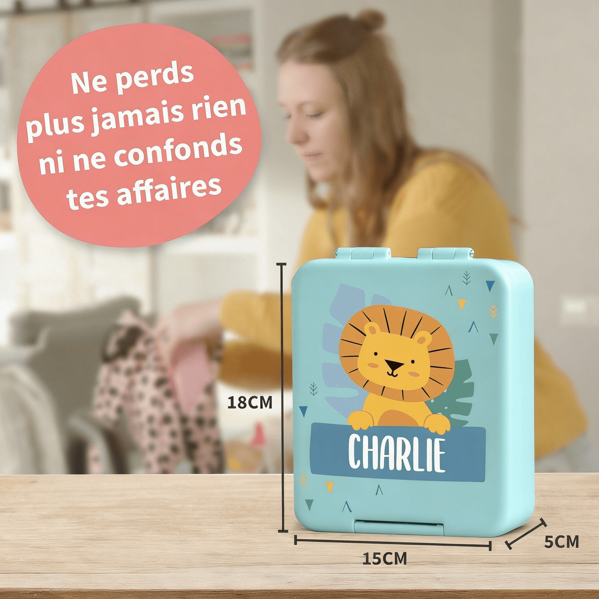 Boîte à Goûter Personnalisée