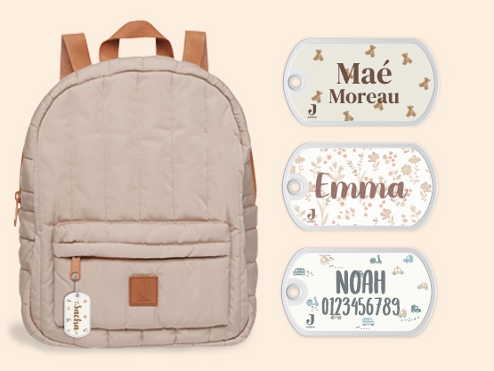 Jollein - Étiquette cartable