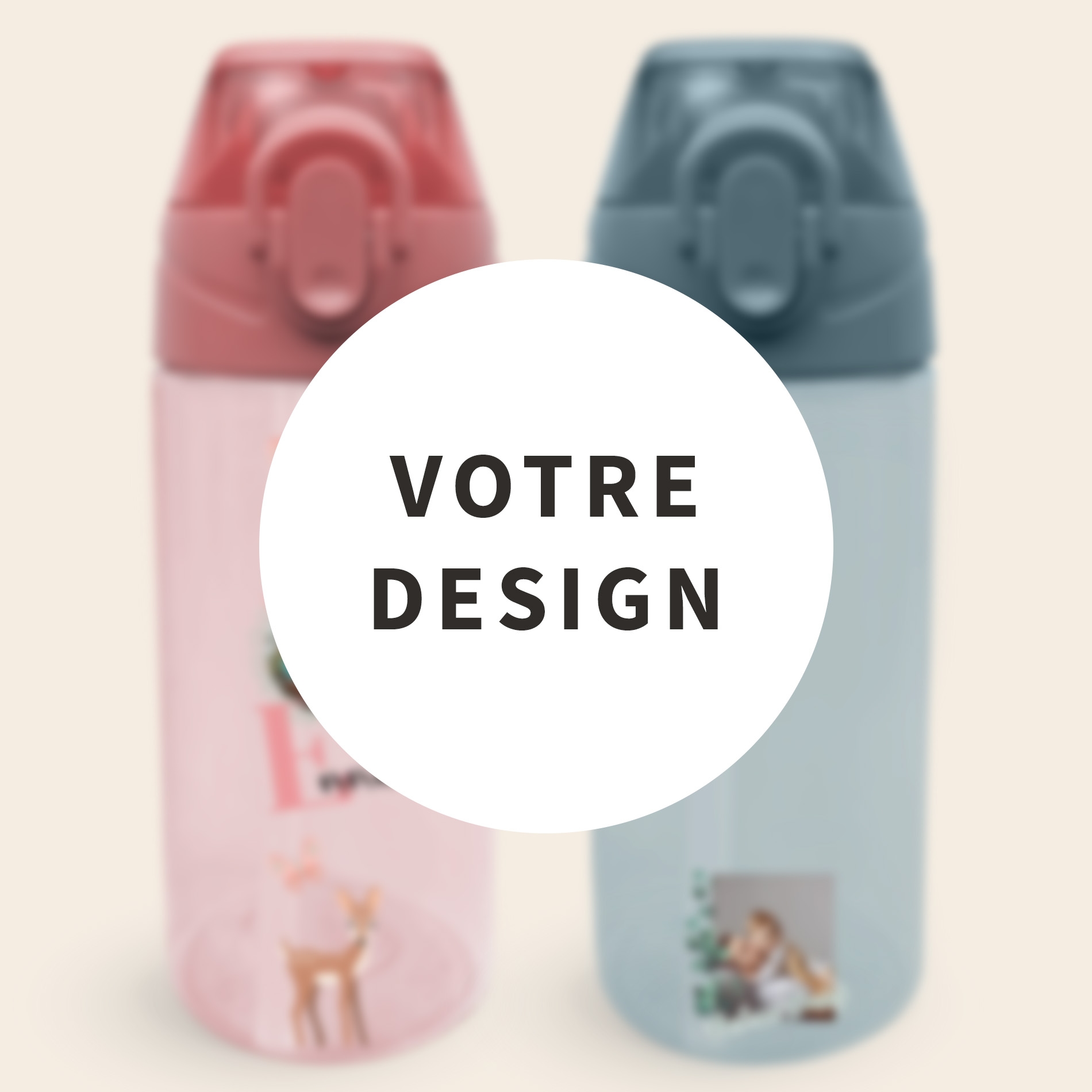 Gourde personnalisée sur-mesure
