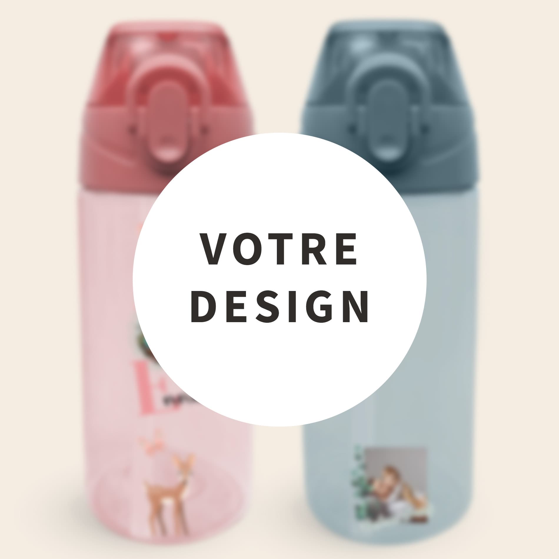 Gourde personnalisée sur-mesure