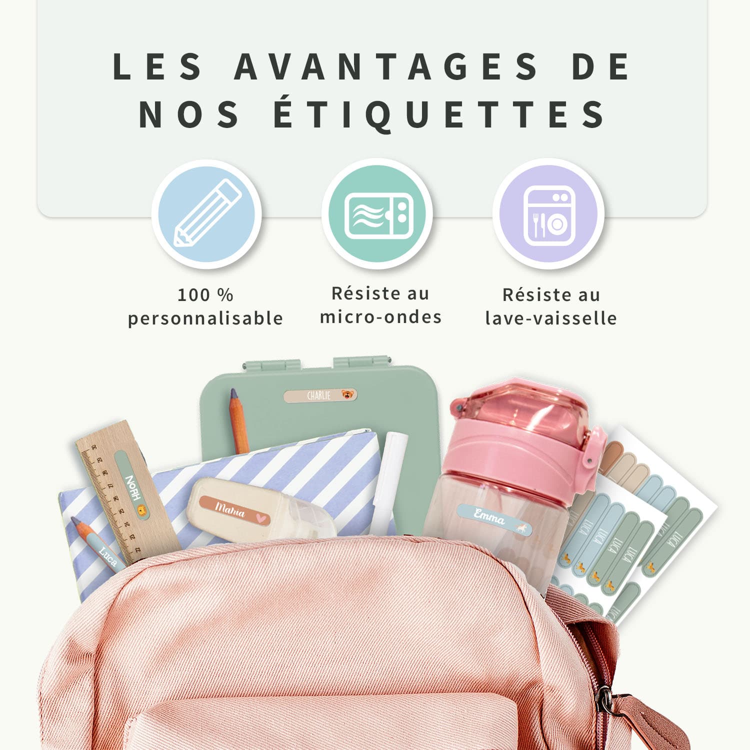 Mini Autocollants à Thème