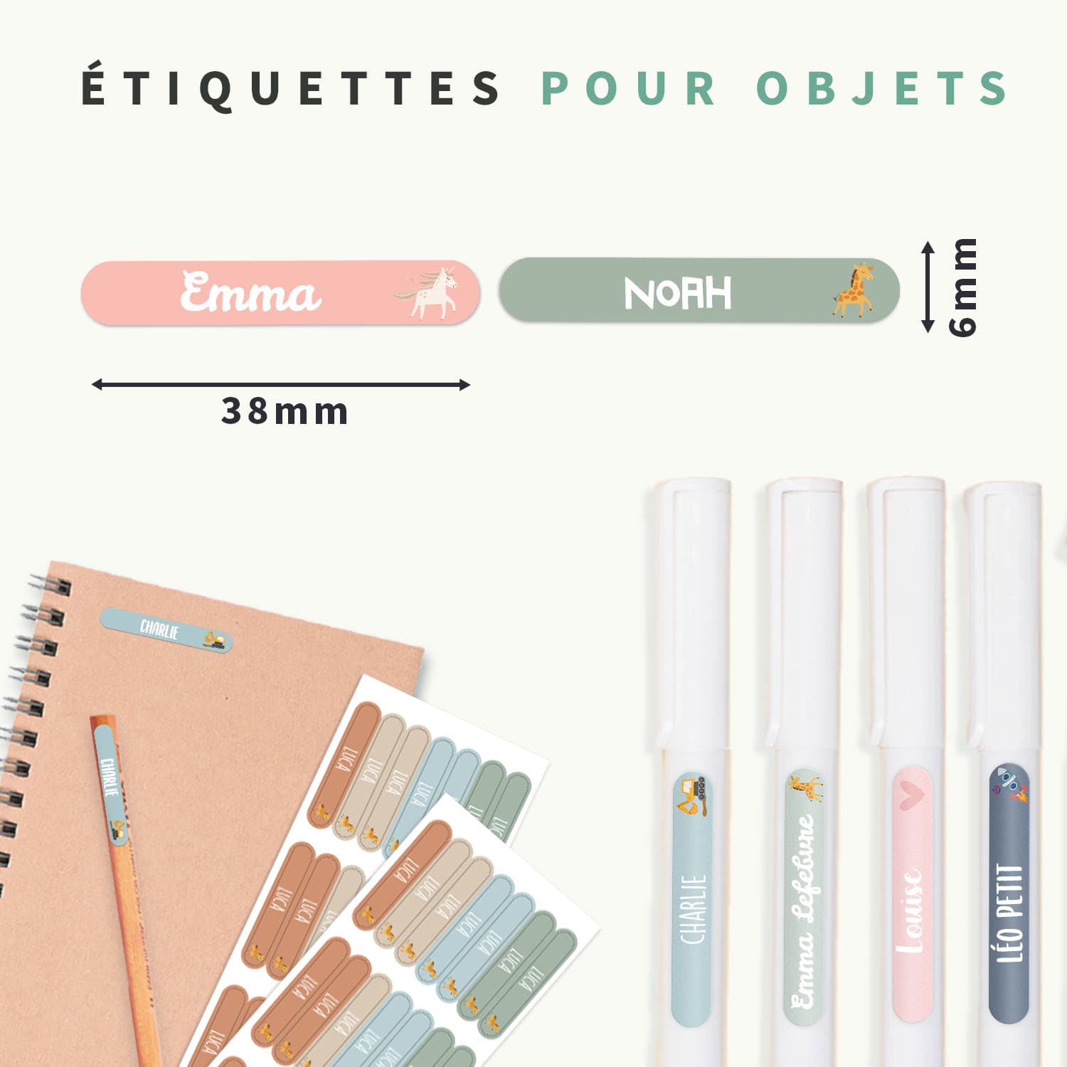 Mini Autocollants à Thème