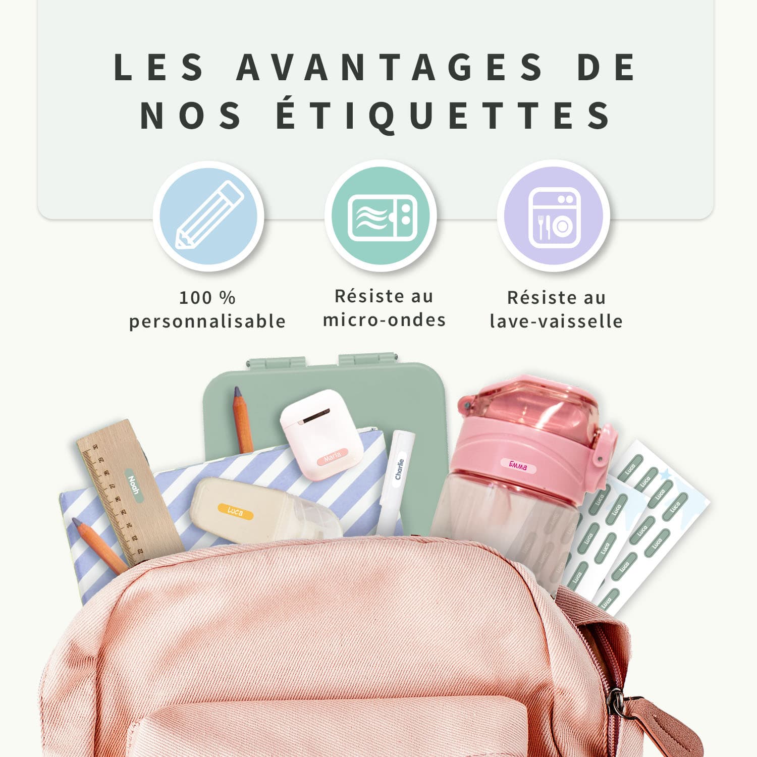 Mini Autocollants – XS