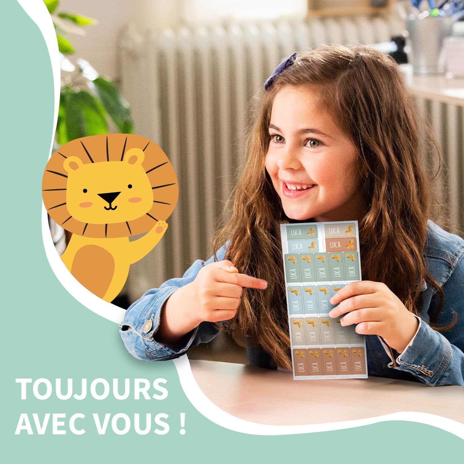 Petites Étiquettes Autocollantes à Thème