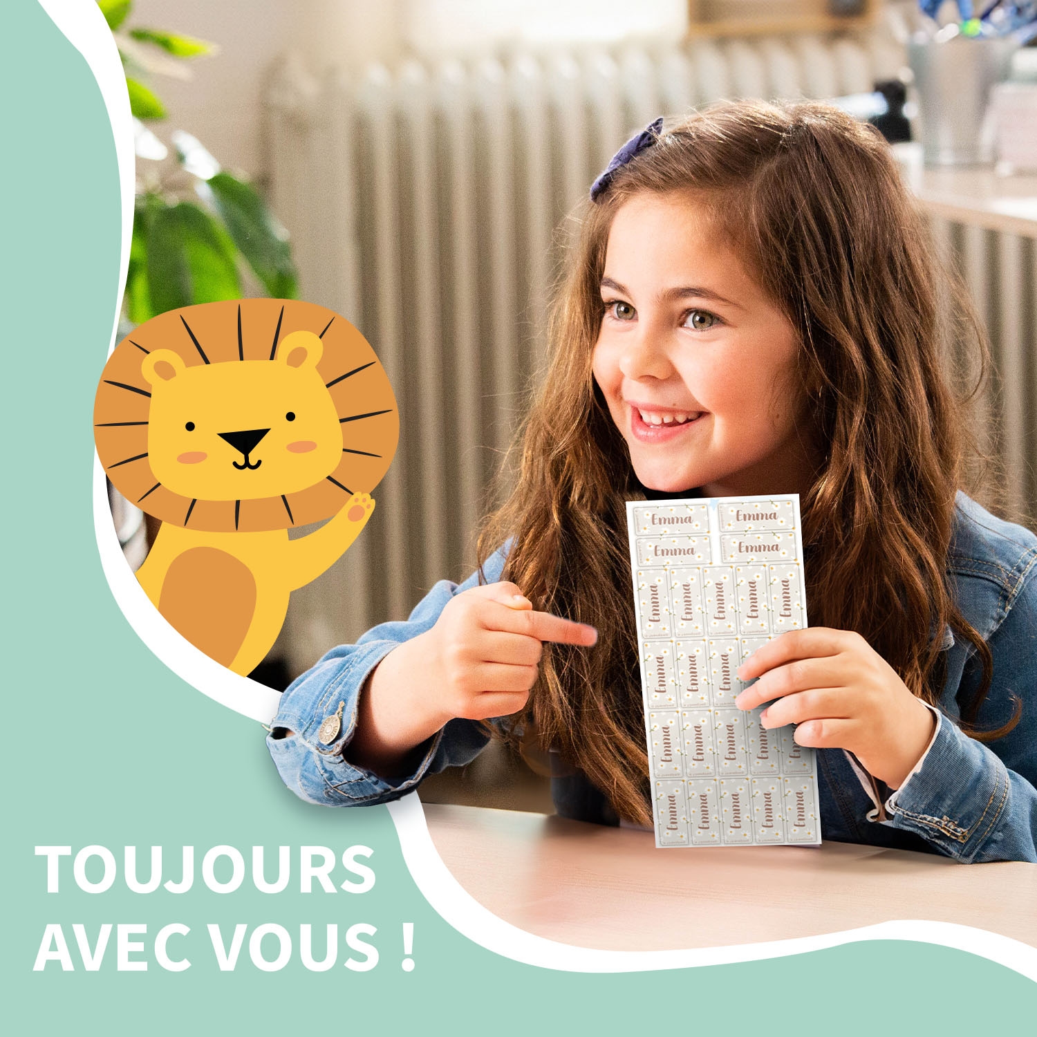 Petites Étiquettes Autocollantes Tendance
