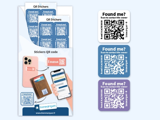Stickers QR code