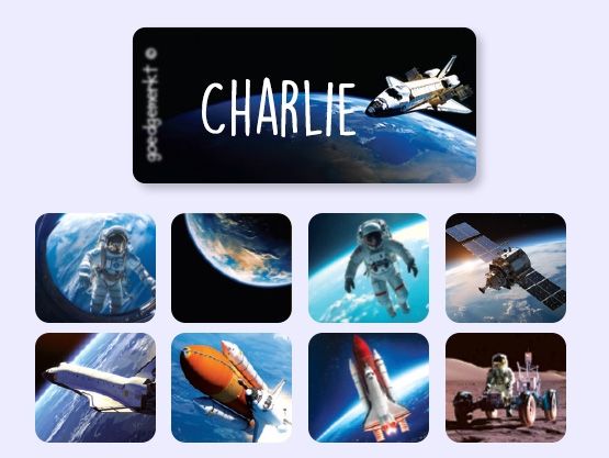 Étiquettes Vêtements Autocollantes au motif réaliste