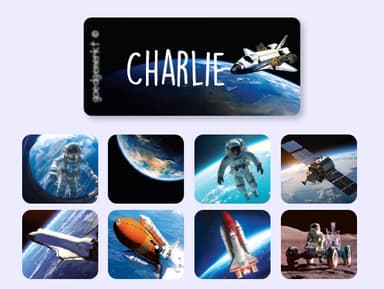 Étiquettes Vêtements Autocollantes au motif réaliste