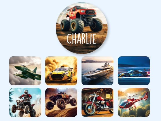 Étiquettes Autocollantes Rondes au motif réaliste