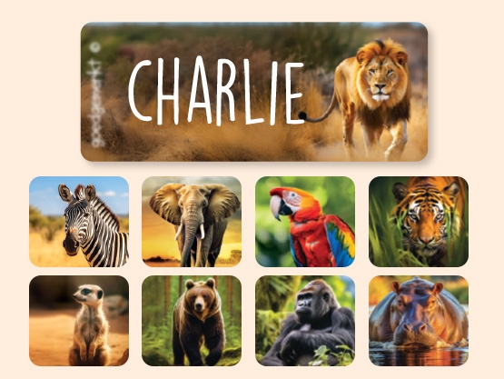 Petites Étiquettes Autocollantes au motif réaliste