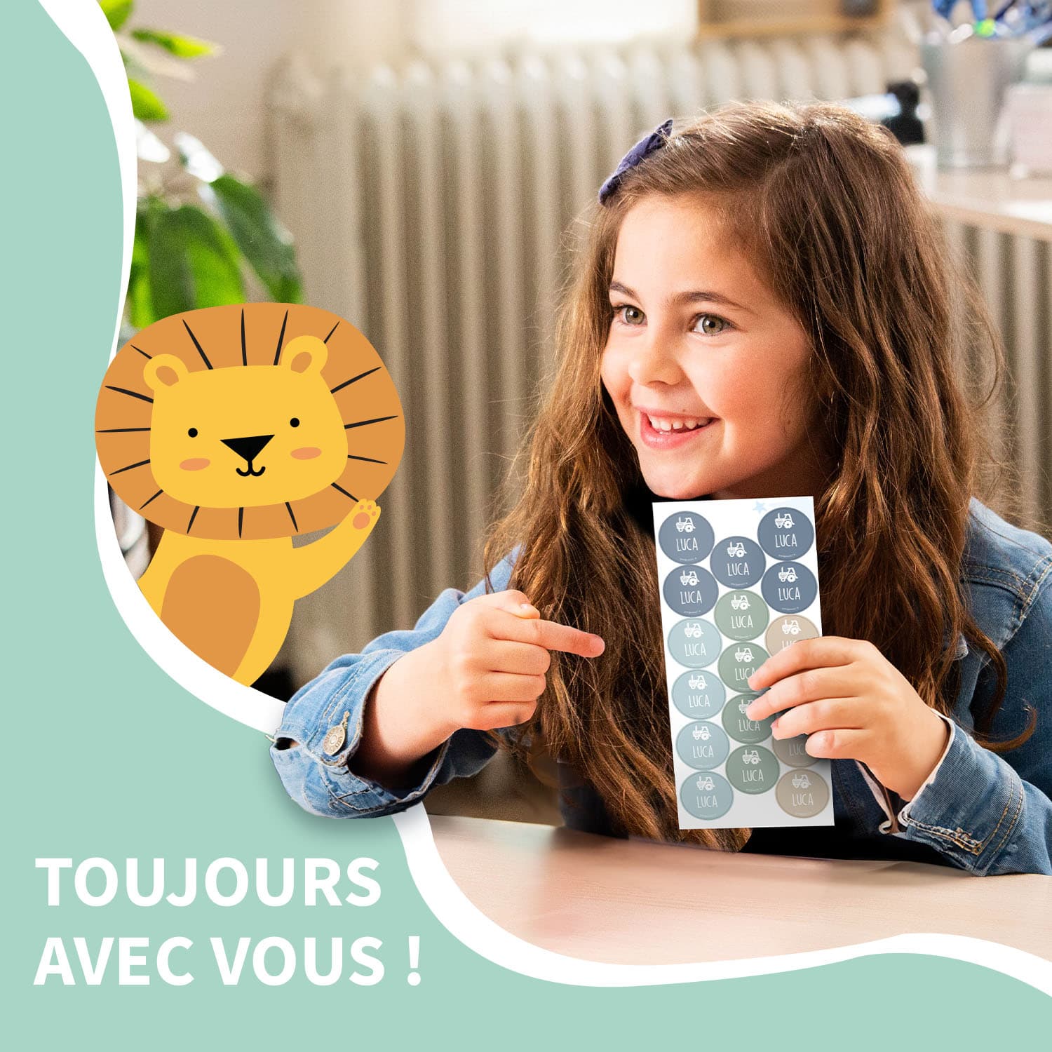 Étiquettes Autocollantes Rondes