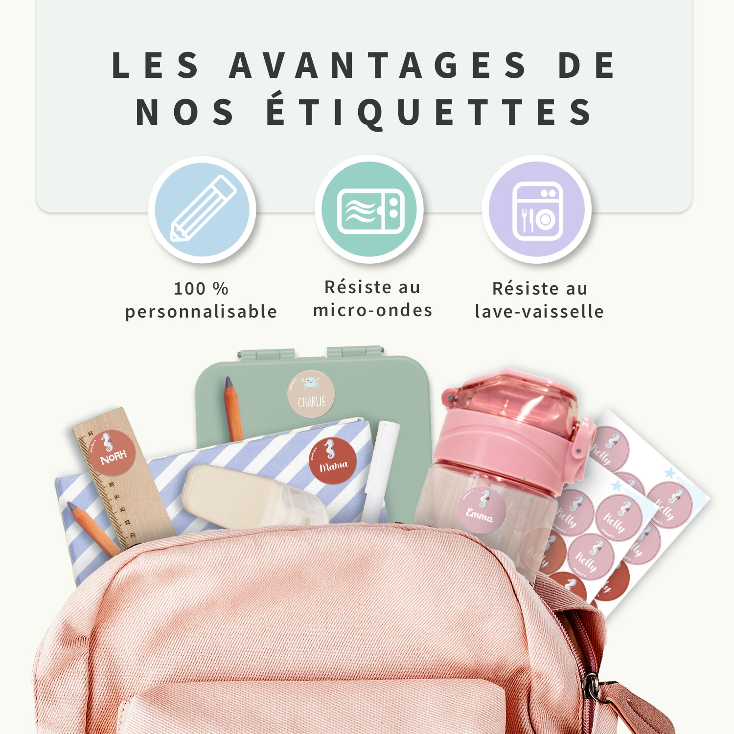 Dreambaby - Étiquettes Autocollantes Rondes
