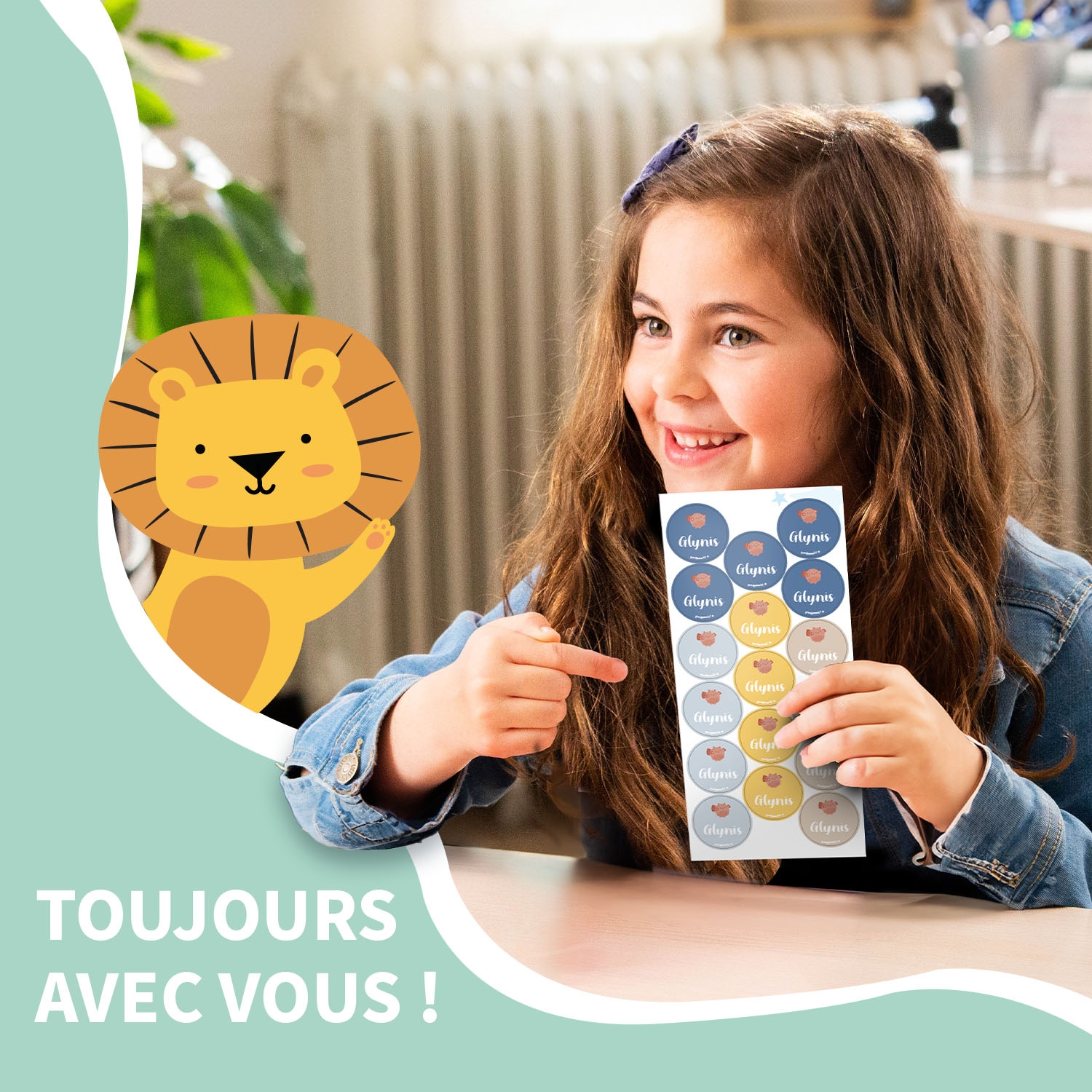 Dreambaby - Étiquettes Autocollantes Rondes