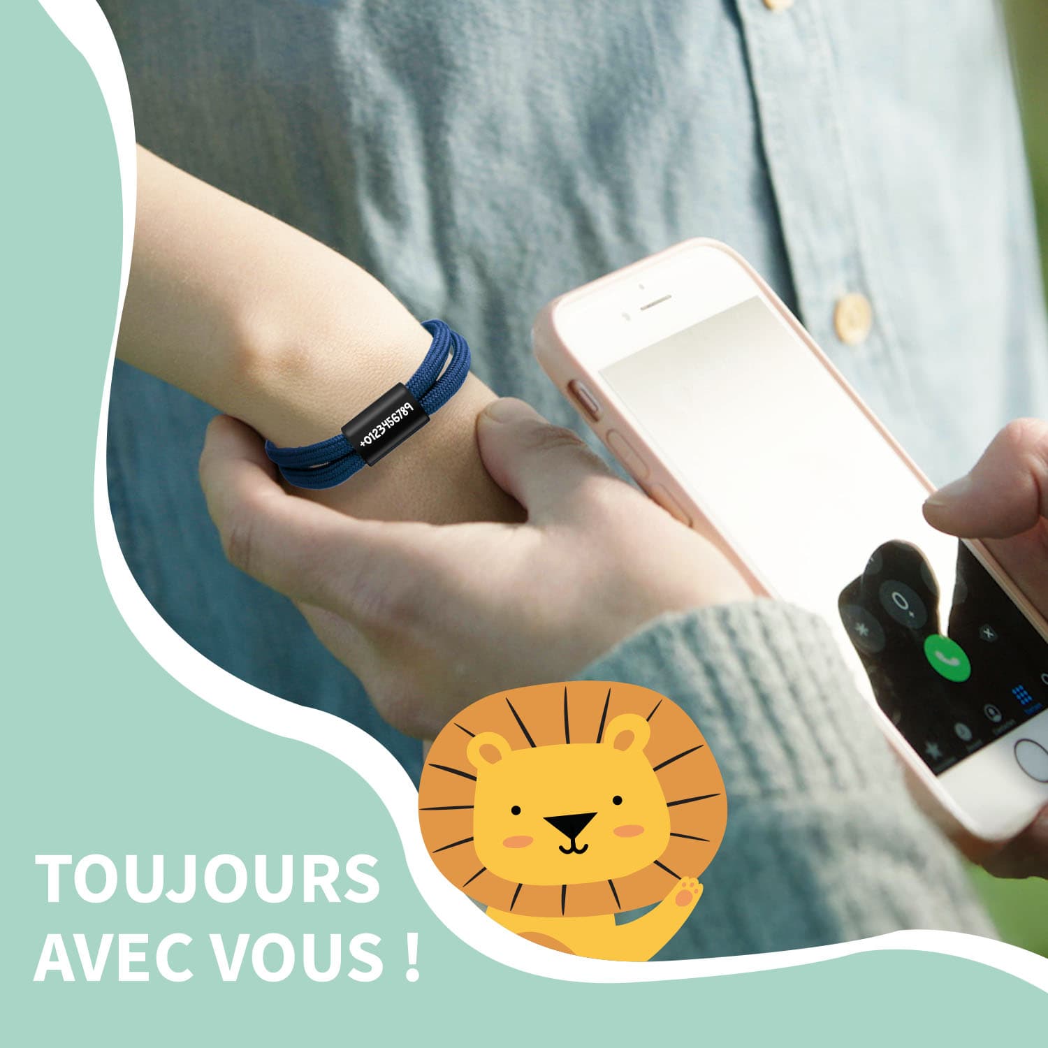 Bracelet personnalisé élégant