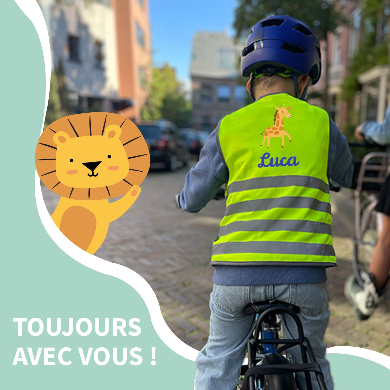 Gilet de sécurité enfant à thème