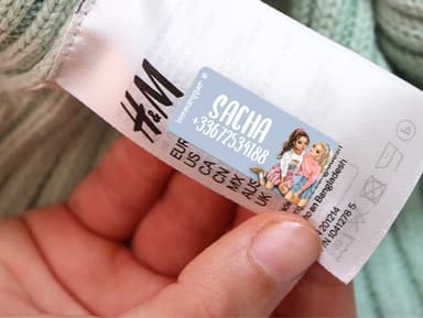 Étiquettes Autocollantes Vêtements TOPModel