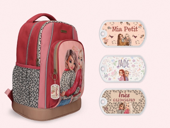Étiquette Cartable TOPModel