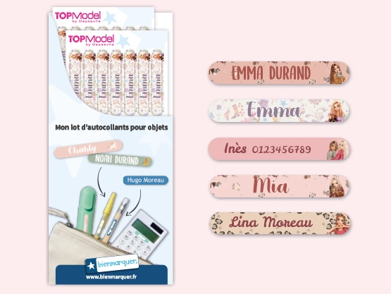 Mini Autocollants - TOPModel