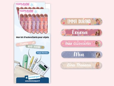 Mini Autocollants - TOPModel