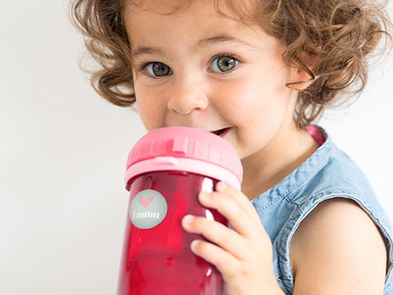 Étiquettes Autocollantes Rondes à Thème