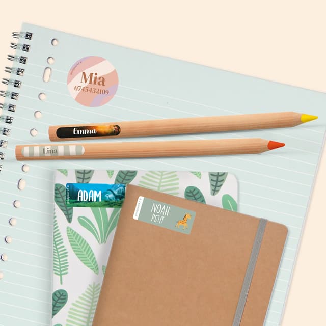 Pack d’Étiquettes Autocollantes pour Objets