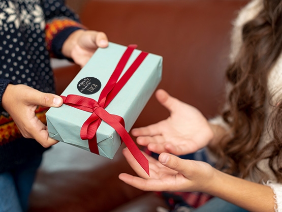 Étiquettes cadeaux de Noël personnalisées