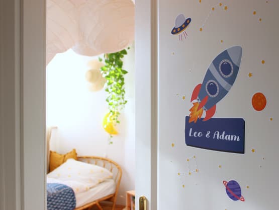 Sticker à Thème pour Porte
